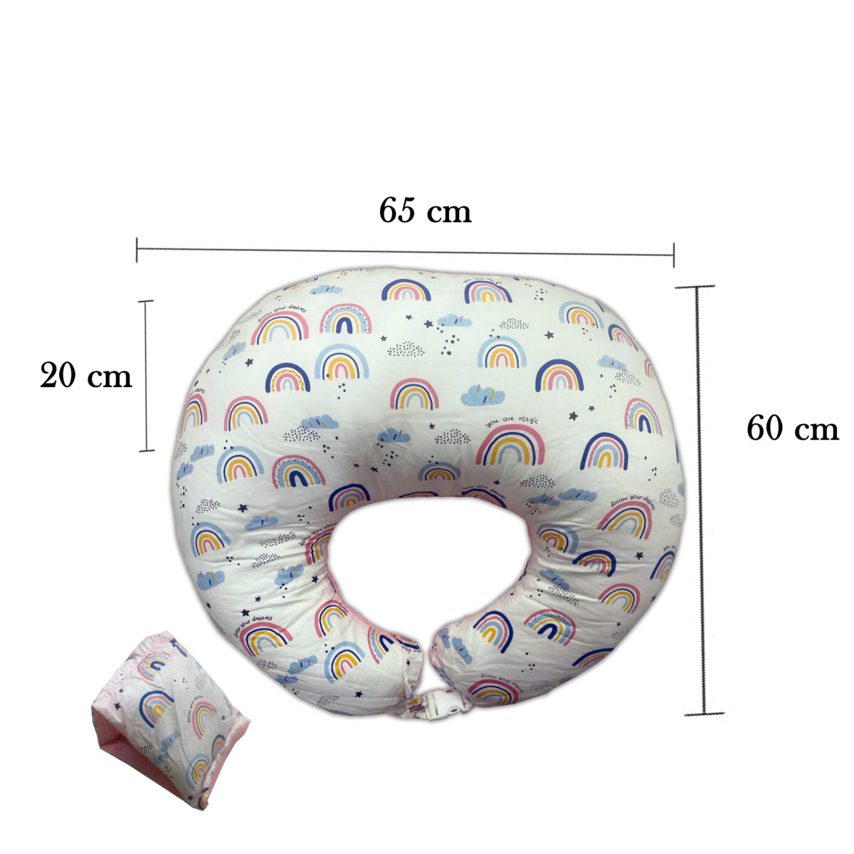 ⁦Nursing Pillow - Rainbow⁩ - الصورة ⁦2⁩