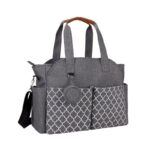 Mom & Baby Changing Bag- Grey