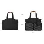 ⁦Mom & Baby Changing Bag- Black⁩ - الصورة ⁦2⁩