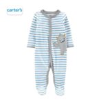 CARTER'S Grey Monster Sleepsuit