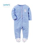 CARTER'S Bluse With Cat Feets Sleepsuit
