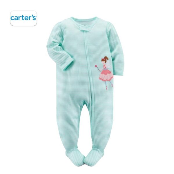 CARTER'S Fairy Blue Sleepsuit