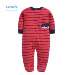 CARTER'S Whale Red Sleepsuit