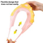 ⁦Adjustable Crown Kids Shower Cap⁩ - الصورة ⁦4⁩