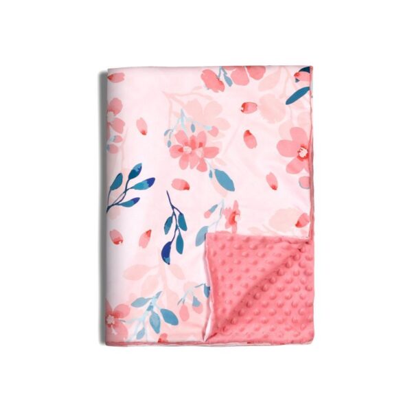 Baby Soft Blanket - Pink Flower