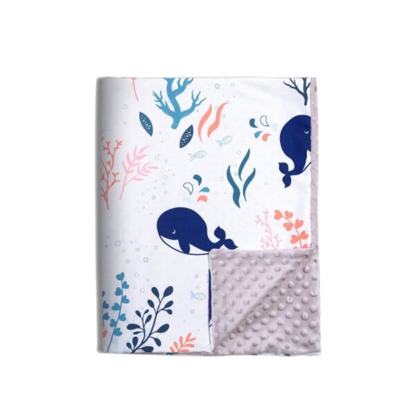 Baby Soft Blanket - Whale