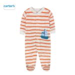 CARTER'S Ship Orange Sleepsuit
