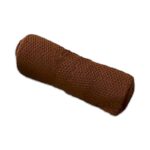 Brown Knitted Cotton Blanket