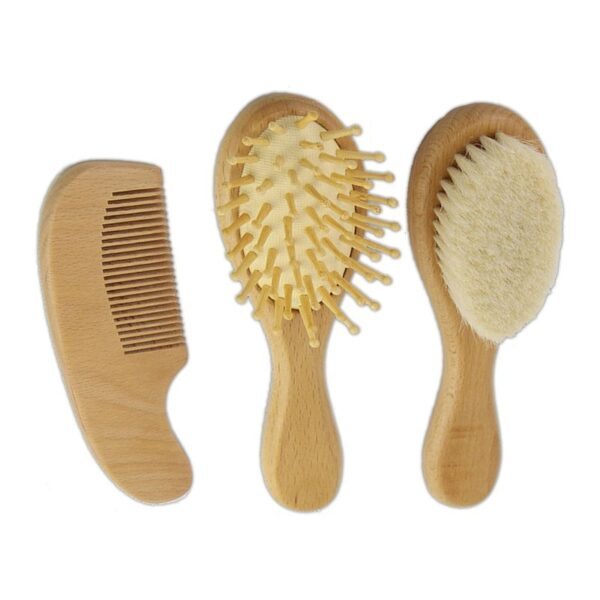 Baby Comb And Brush Set 3 Pieces