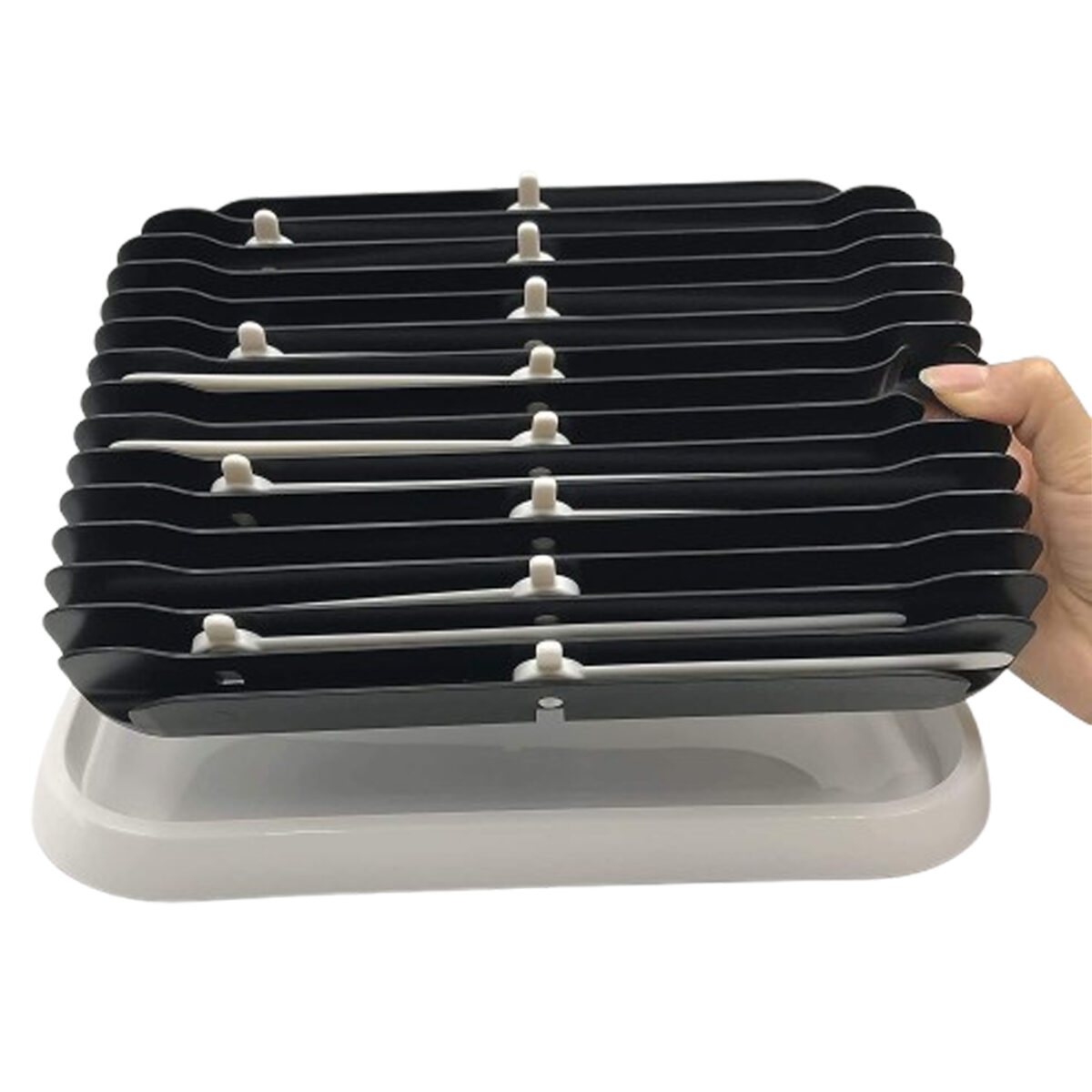 ⁦Foldable Bottles Drying Rack⁩ - الصورة ⁦2⁩