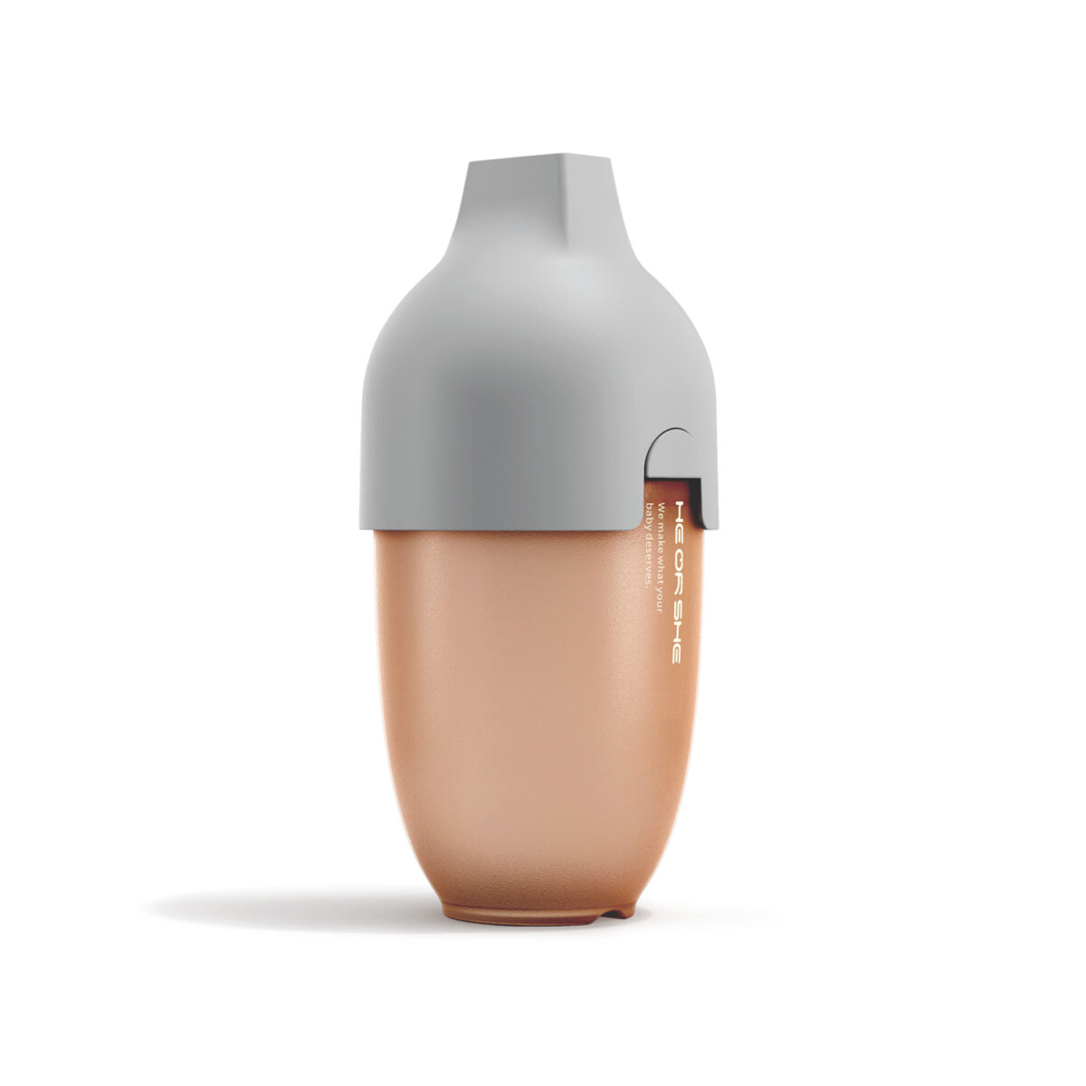 ⁦HeorShe, Baby Bottle, 1 pack, F-FLOW- 240ml⁩ - الصورة ⁦1⁩