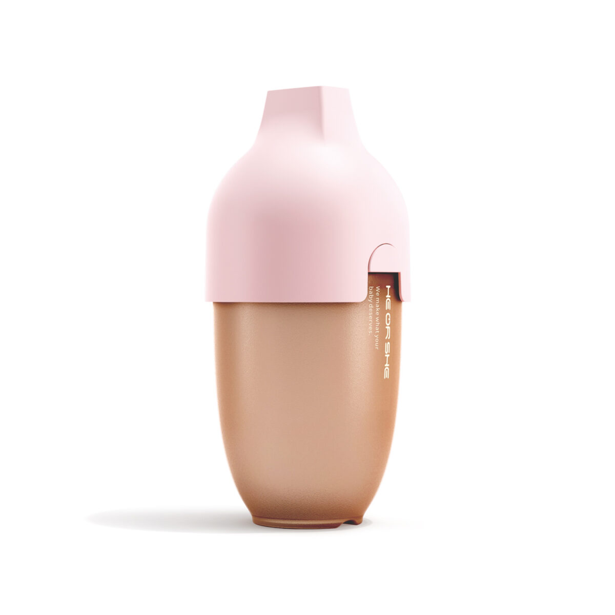 ⁦HeorShe, Baby Bottle, 1 pack, F-FLOW- 240ml⁩ - الصورة ⁦3⁩