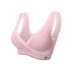 Cross Nursing Bra with Lace - Image 3