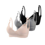 Cross-Opening Nursing Bra