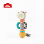 Baby Hand Rattle - Hippopotamus