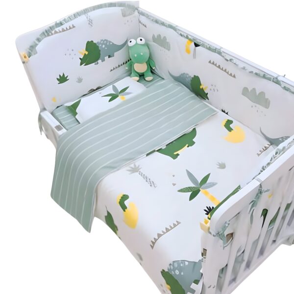 Crib Bedding Set of 7 - Dinosaur