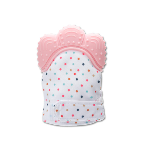 Infants Pink Teething Mitten