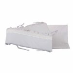 Crib Bedding Set of 5 - White