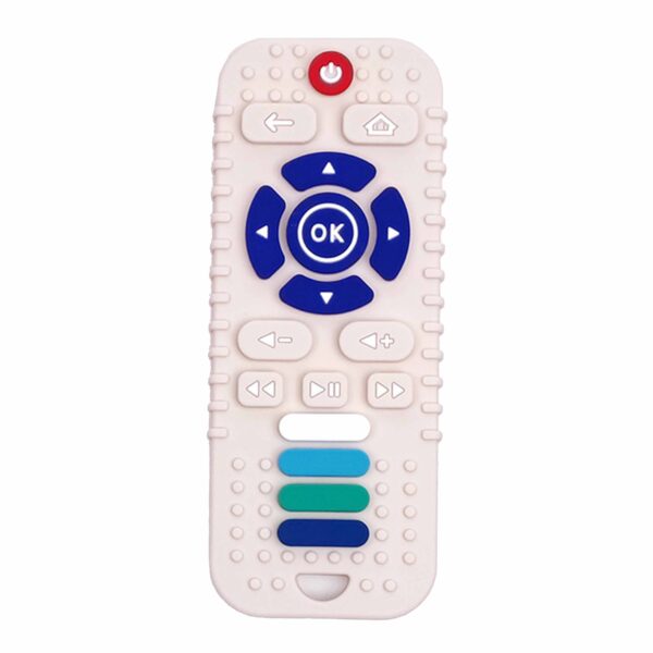 Beige Remote Control Teether