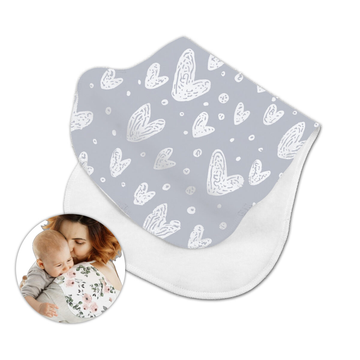 ⁦Baby Burp Cloth⁩ - الصورة ⁦1⁩