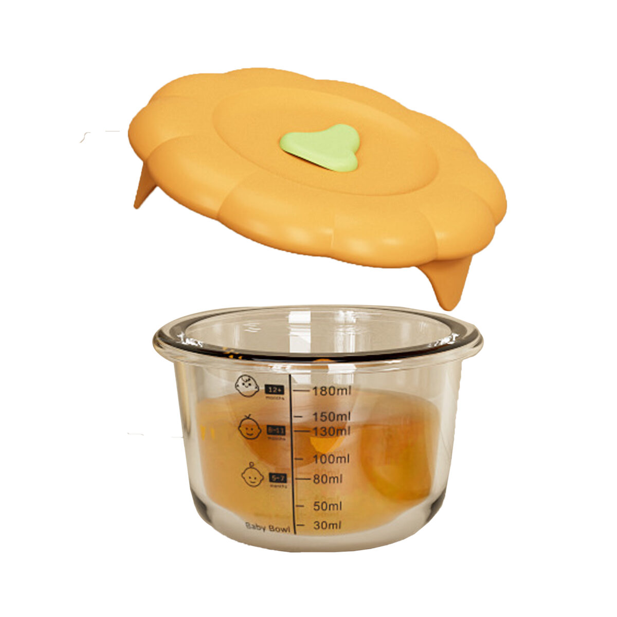 Glass Food Container - 180ml - Image 1